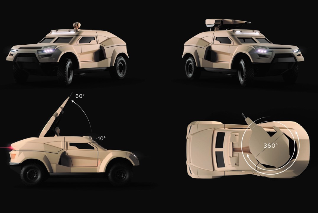 Cockerill i-X Belgian 4x4 Armored Fighting Vehicle (E)